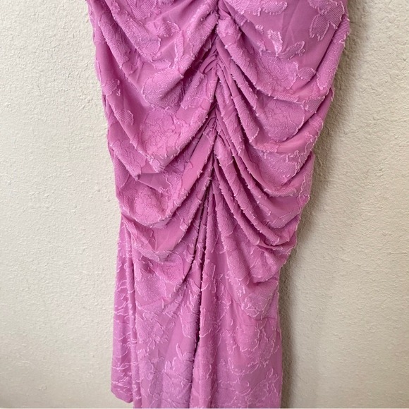 HOUSE OF CB 'Cesca' Rose Pink Floral Maxi Dress NWOT size XS - Picture 10 of 15